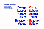 Melangit Sans - Display Family, a Sans Serif Font by Holyline Design (Thumbnail 11 of 15)