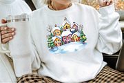 Hand Drawn Cartoon Christmas Clipart, an Illustration by Sublimation Artist (Thumbnail 4 of 6)