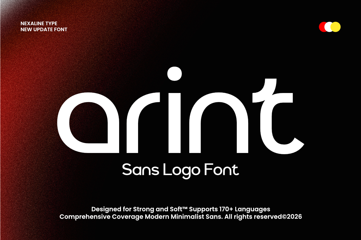 Arint - Sans Serif Logo Font, a Sans Serif Font by NexaLine (Photo 1 of 10)