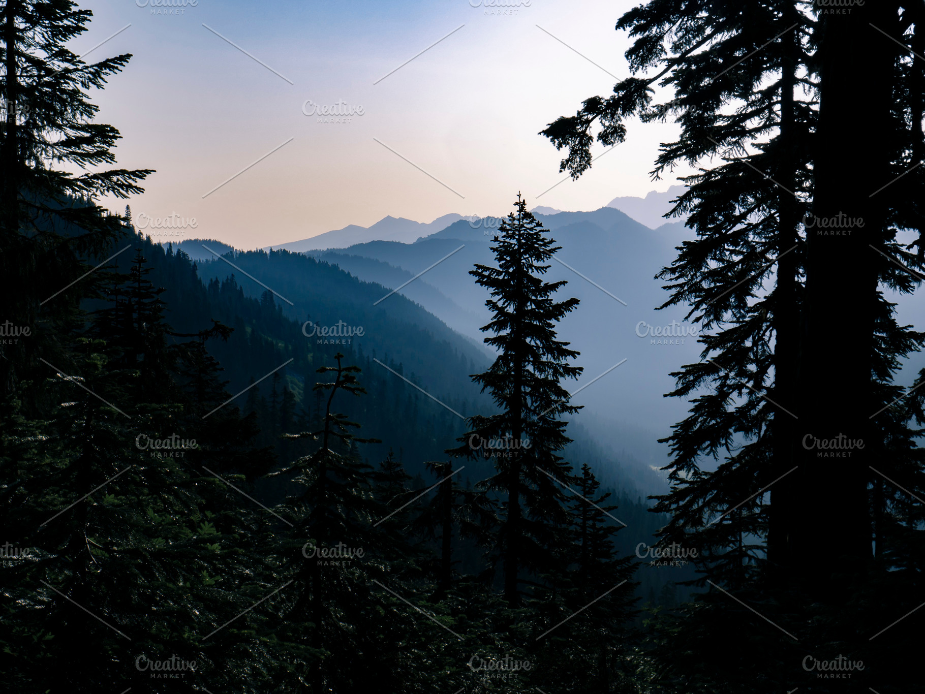 Pacific Northwest Mountains, a Nature Photo by The Warehouse