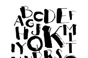 Brush Grungy Grotesque Font+pattern, a Pattern Graphic by VasilkovS (Thumbnail 3 of 5)