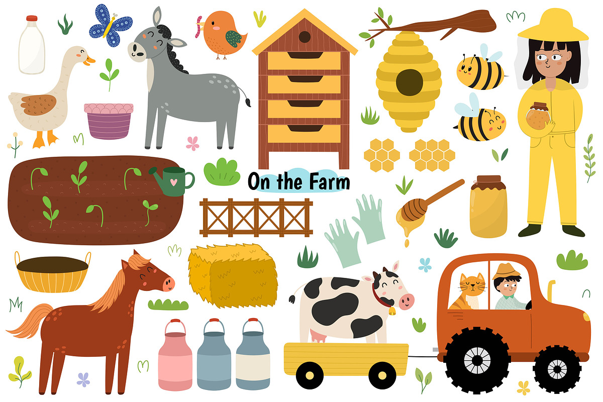 Big Farm Collection: 697 in 1, an Animal Illustration by Gulnara Sabirova (Photo 5 of 30)