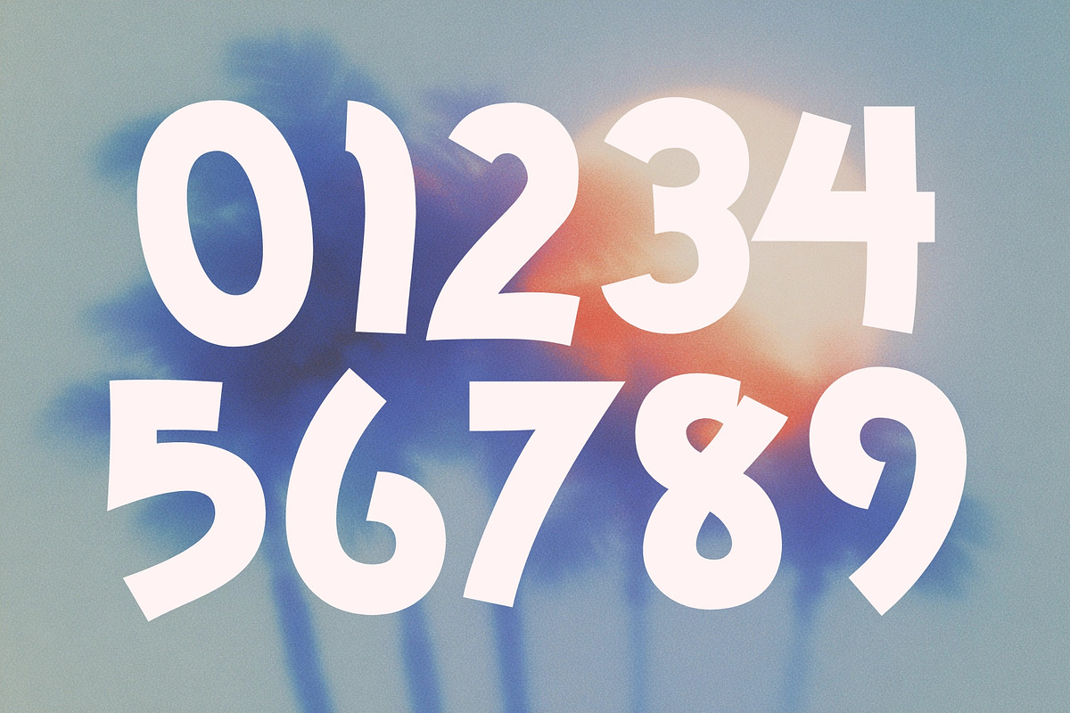 Tropical Wink - Fun Summer Font, a Sans Serif Font by HipFonts (Photo 2 of 8)