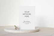 Minimal Greeting Card Mockup – ISO, a Product Mockup by OakstoneCreative (Thumbnail 2 of 8)