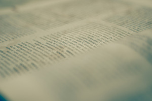 Newspaper stock photo containing newspaper and macro