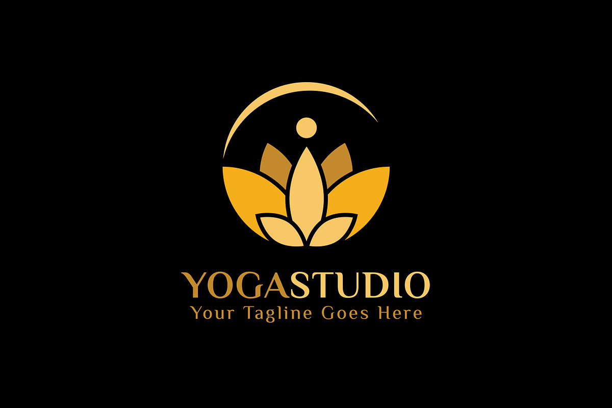 Yoga Studio Logo, a Branding & Logo Template by Shocky Design Studio (Photo 5 of 8)