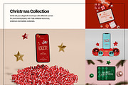 Christmas Mockup Bundle, a Packaging Mockup by Mego-studio (Thumbnail 3 of 11)