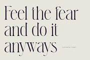 Lafonte Font, a Serif Font by vuuuds (Thumbnail 11 of 13)