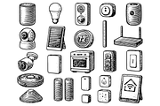 Smart Home IoT Set, an Object Graphic by RT Studio (Thumbnail 2 of 4)