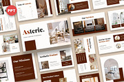 asteric - interior aesthetic ppoint,, a Presentation Template by Fit-tee (Thumbnail 1 of 6)