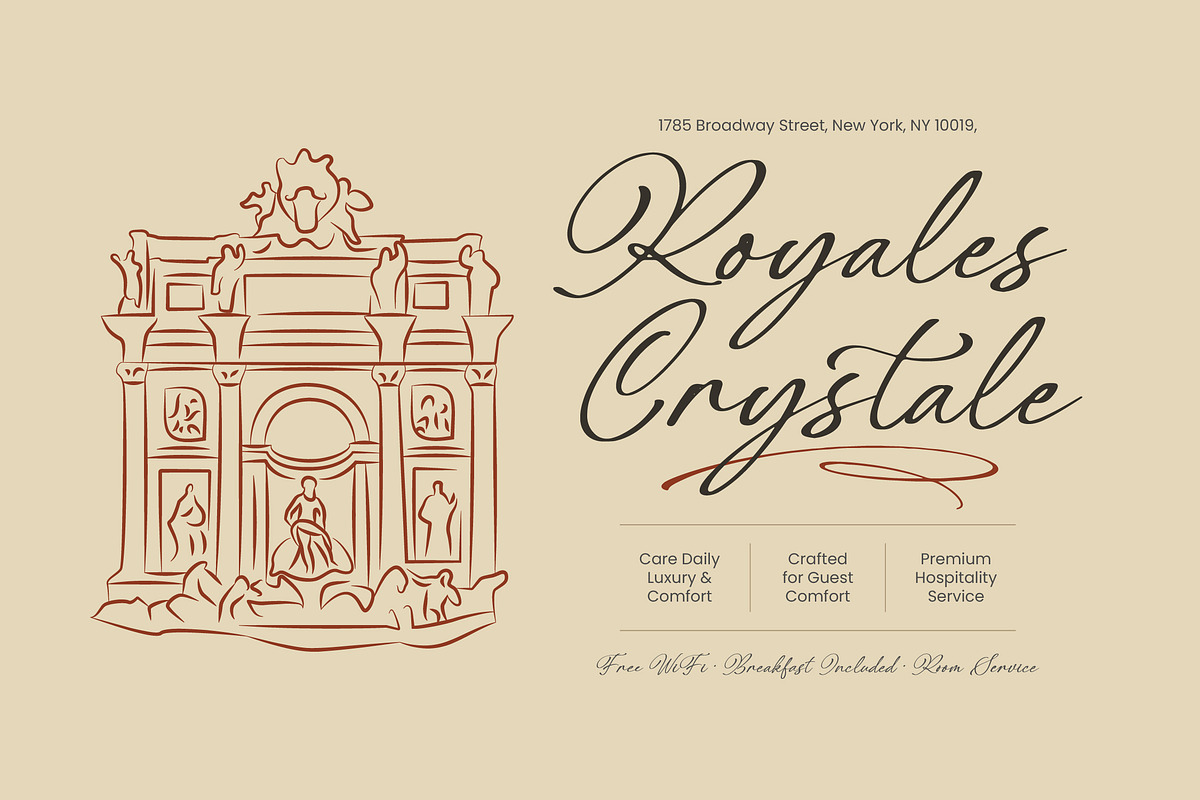 Benthisa Stylish Calligraphy Font, a Script Font by Letterena Studios Script (Photo 14 of 20)