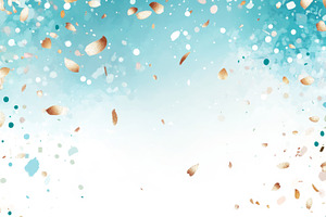 Sparkling Gold and Teal Glitter Background, an Abstract Photo by Natalia Klenova's Shop