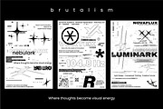 BRUTALISM GRAPHIC PACK – GLITCH SYST, an Object Graphic by SergeyBitos (Thumbnail 4 of 4)