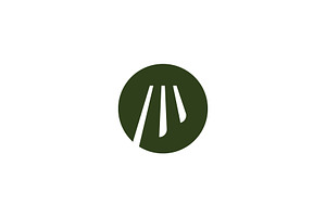 Letter P Fork Logo, a Branding & Logo Template by Pure Design