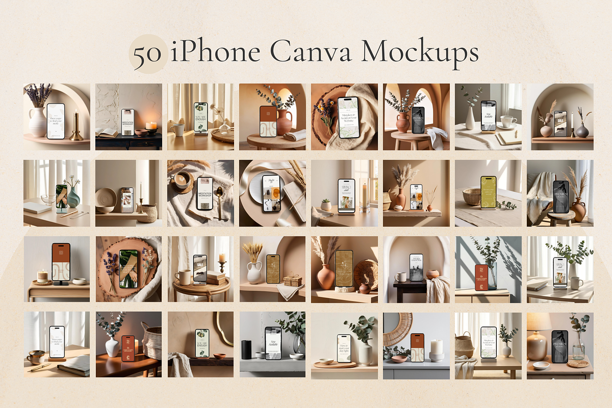 iPhone, iPad, Laptop Canva Mockups, a Mac Mockup by Matisse Studio (Photo 7 of 10)
