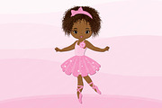 Vector African American Ballerina, an Illustration by TheCreativeMill (Thumbnail 3 of 5)