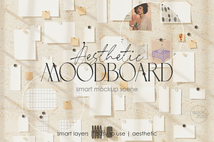 AESTHETIC MOODBOARD Mockup Kit