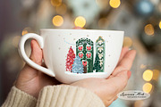 Christmas Magic Clip Art Collection, a Seasonal Illustration by Leonaa art (Thumbnail 2 of 11)