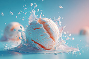 Vanilla ice cream with milk splash, a Food & Drink Photo by AlyaAnd (Thumbnail 2 of 2)