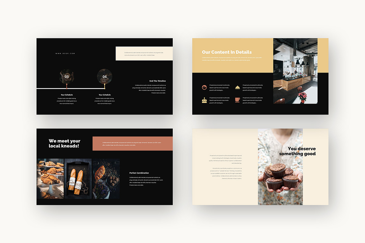 Begr : Patisserie Biz Powerpoint, a Presentation Template by Punkl Camp (Photo 12 of 16)
