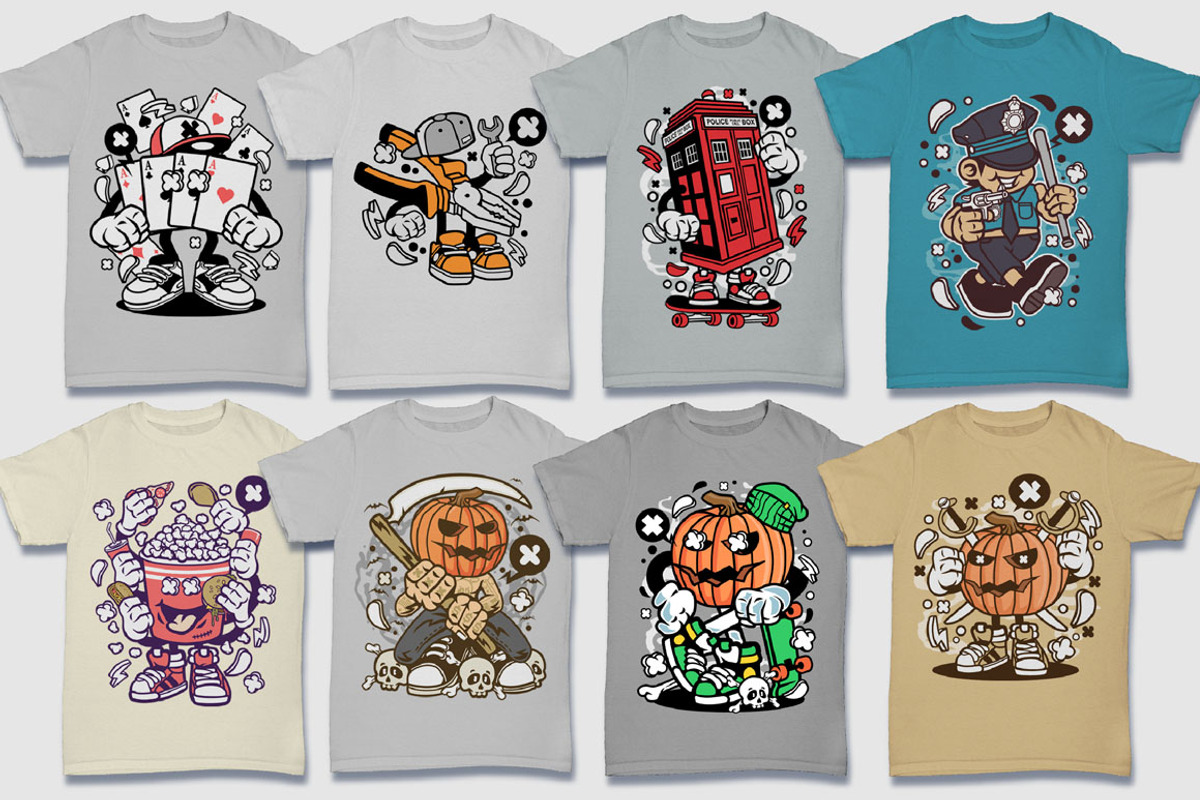 Cartoon Vector #5 Design Bundle, an Illustration by roach_graphic (Photo 6 of 19)