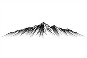 12 Pine Forest & Mountain Scenes, an Illustration by musafir_fashion (Thumbnail 3 of 13)