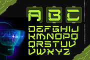 Aliens Robot - Modern Techno Font, a Sans Serif Font by Nirmana Visual (Thumbnail 6 of 10)