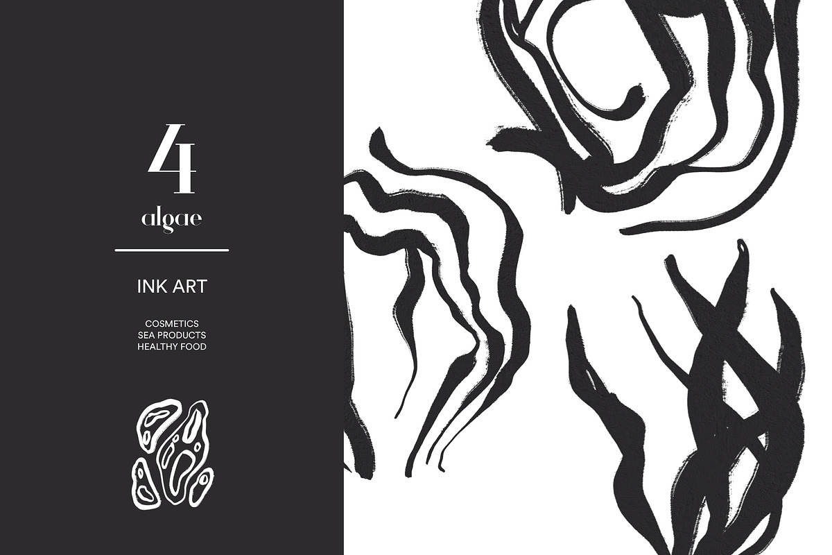 Intrique | Ink Floral & Abstract Art