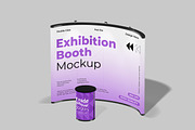 Exhibition Booth Mockup, an Advertising Mockup by Permadi Creative (Thumbnail 5 of 5)