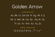 Golden Arrow Classy Modern Geometric, a Sans Serif Font by UICreative (Thumbnail 5 of 5)