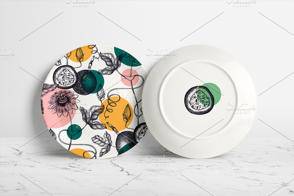 Exotic Plants Vector Collection, a Seasonal Illustration by Yevheniia (Photo 6 of 6)