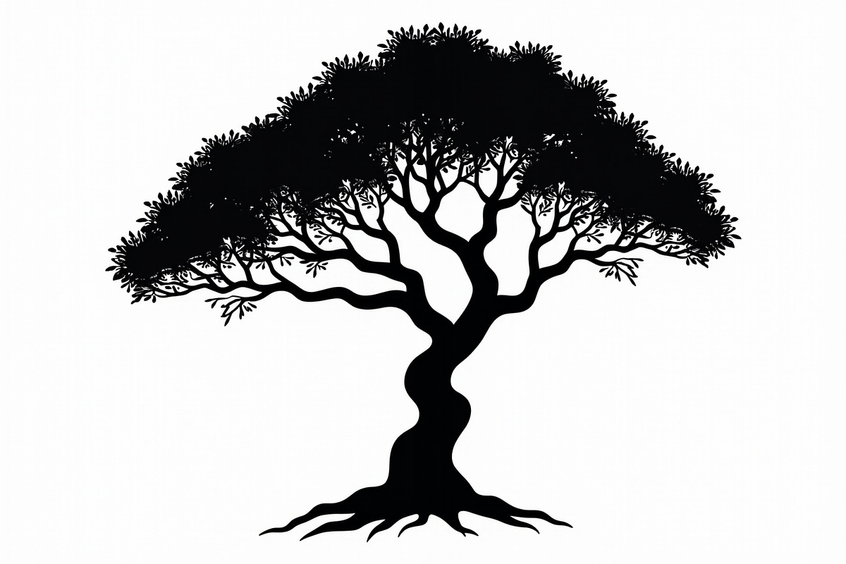 Black Tree SVG Bundle, an Illustration by hafijul (Photo 15 of 21)