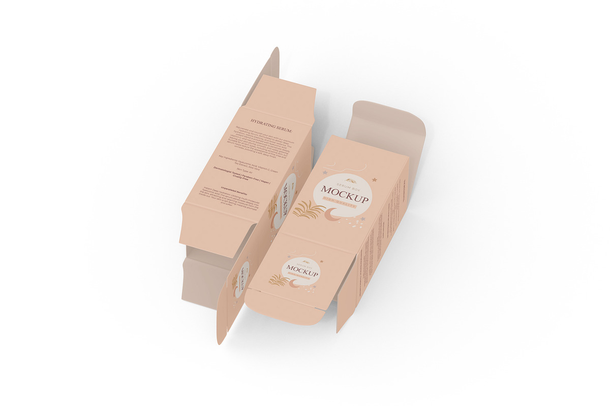 Unfolded Box Packaging Mockup, a Packaging Mockup by Ram Studio LLC (Photo 9 of 16)