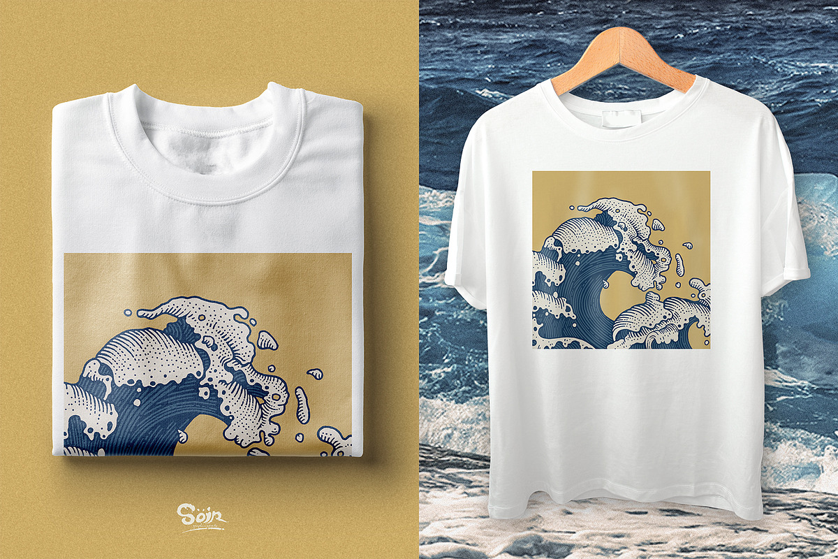 Abstract waves, an Illustration by Soir Creative (Photo 4 of 9)
