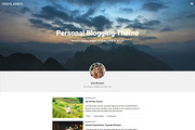 Highlands - Personal Blogging Theme, a WordPress Template by Psyrix (Thumbnail 2 of 5)