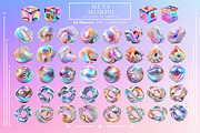 MetaMorph Abstract 3D Objects, an Object Graphic by Freezerondigital (Thumbnail 6 of 16)