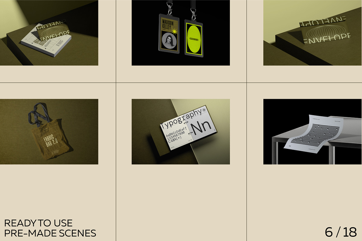 Corporate branding mockups, a Product Mockup by Creatoom (Photo 6 of 10)