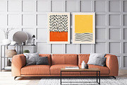 Geometric Printable Wall Art Prints, a Background Graphic by C Design Studio (Thumbnail 7 of 17)