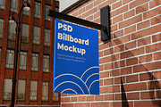 Shop signboard mockup, an Advertising Mockup by Partikusi Design (Thumbnail 5 of 5)
