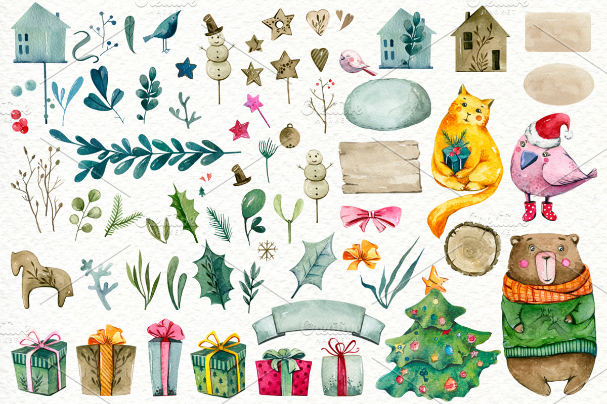 Christmas Magic, a Decorative Illustration by Ksenia Markevych (Photo 6 of 10)