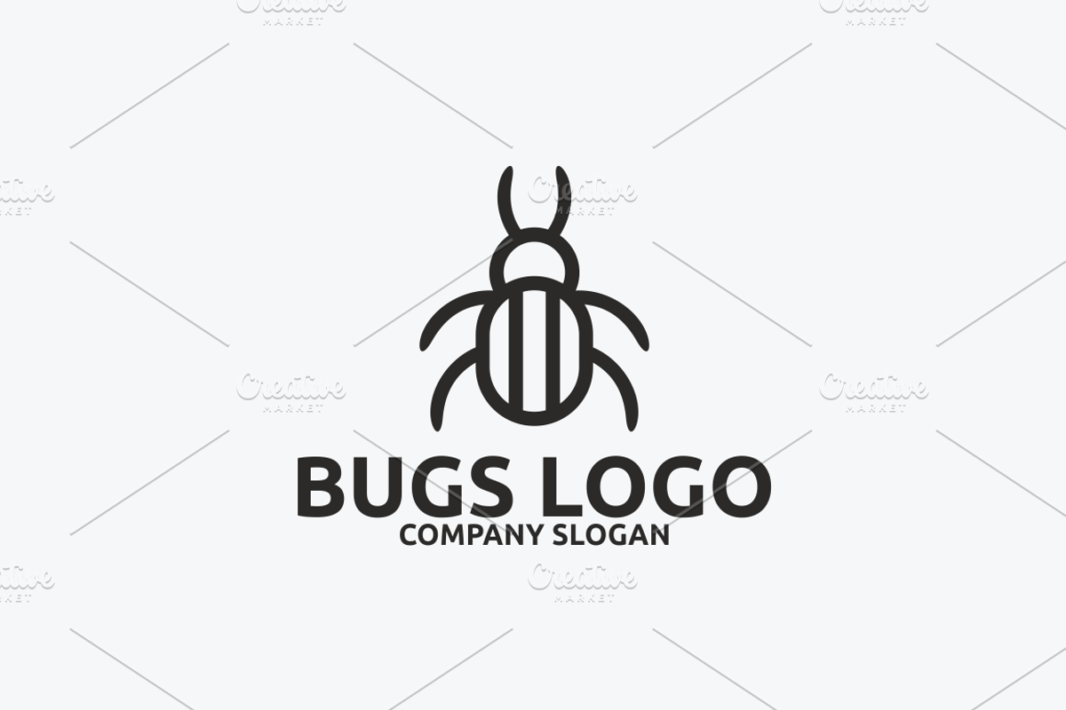 Bugs Logo, a Branding & Logo Template by Brandlogo