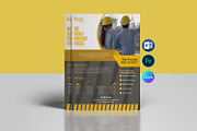 Construction Company Flyer, a Flyer Template by Template Shop (Thumbnail 1 of 3)