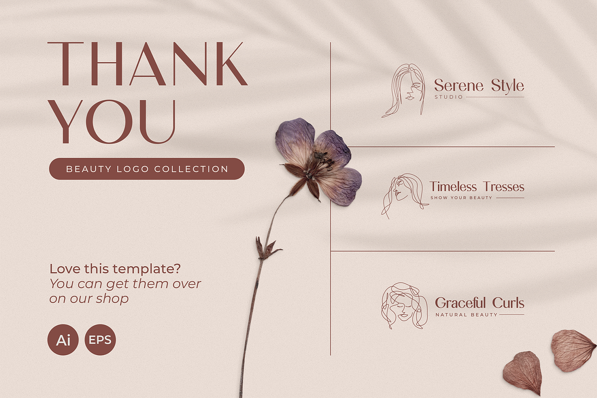 Hairstylist and Salon Beauty Logo, a Branding & Logo Template by Rukuru Studio (Photo 6 of 6)
