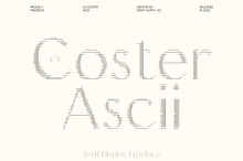 CS Coster Ascii