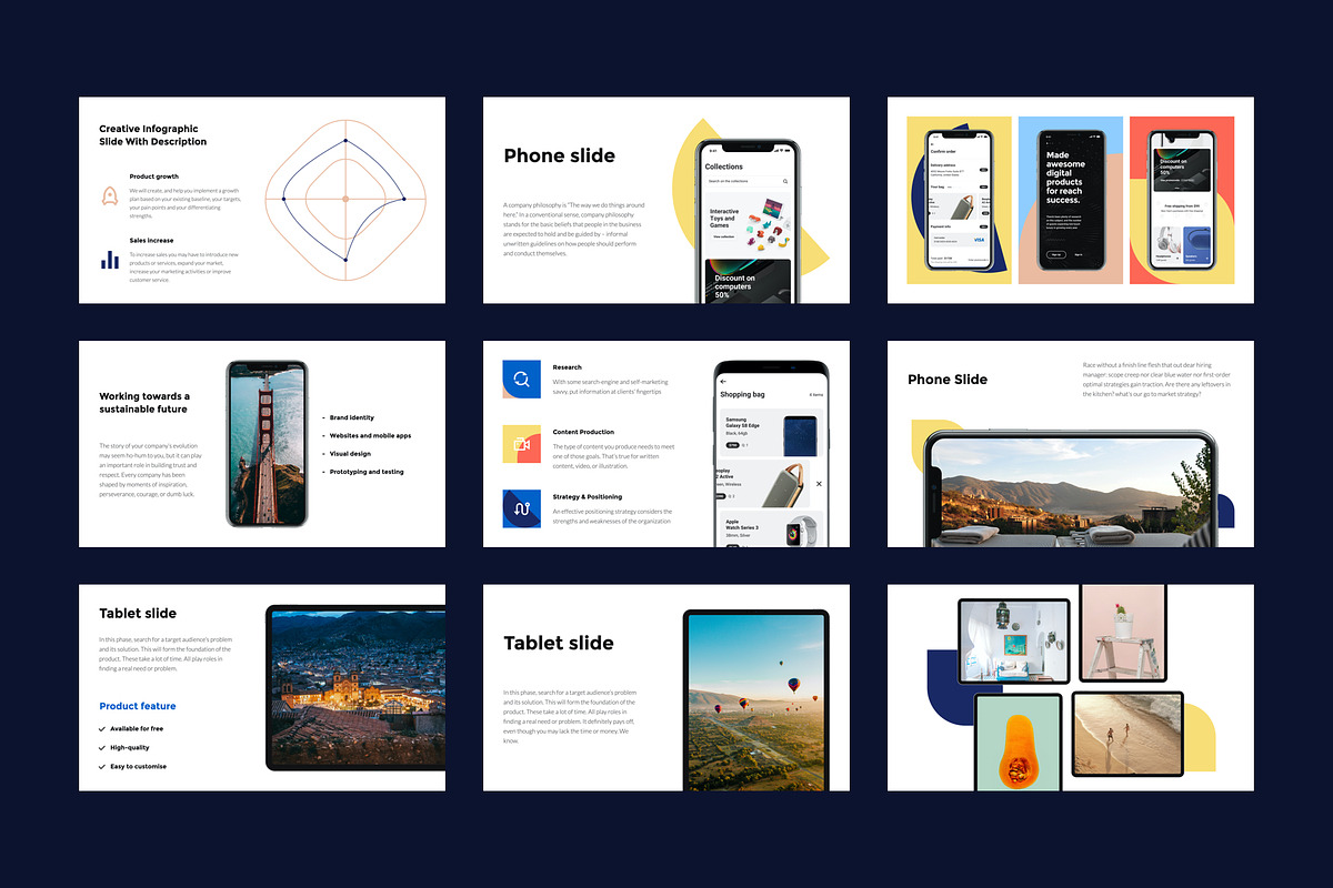 Cindy Powerpoint Template + Images, a Presentation Template by Vladislav Muslakov (Photo 10 of 13)