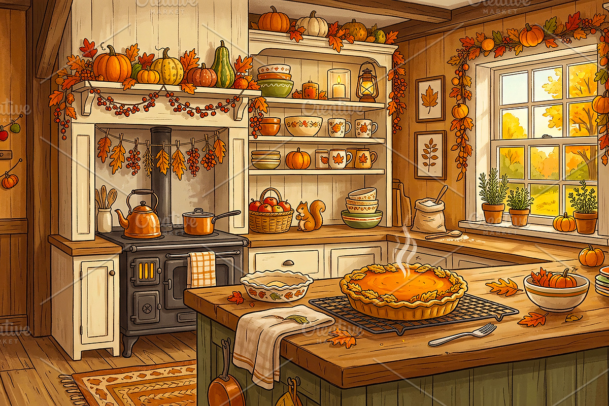 Cozy Autumn Illustration Collection, a Nature Photo by Rafoz (Photo 5 of 5)