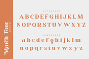 March - Elegant Serif Font, a Serif Font by din-studio.com (Thumbnail 18 of 21)
