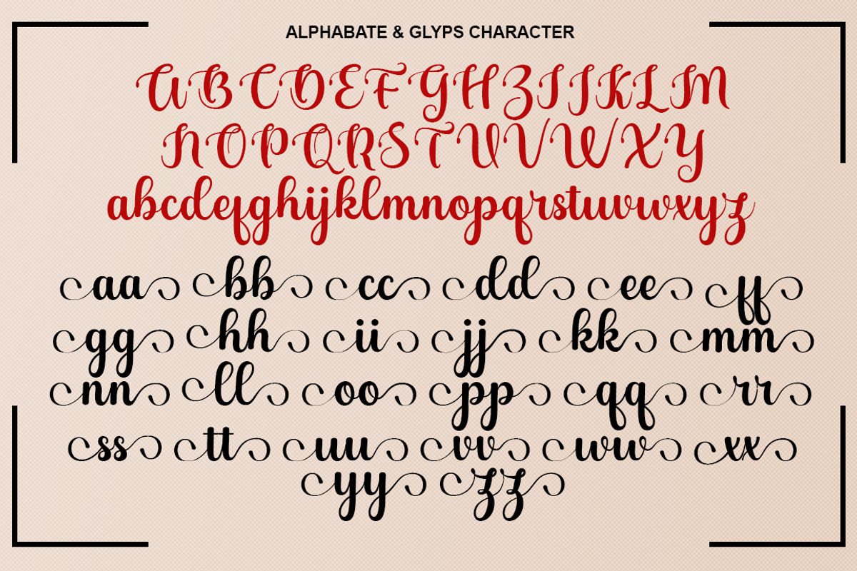 Kurenia, a Script Font by Gatype (Photo 6 of 10)
