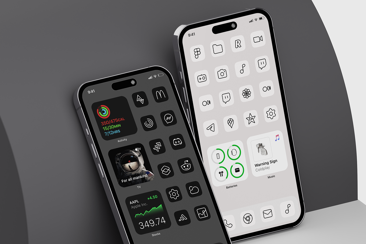 Lync iOS Icon Bundle -2240 icons, a Duotone Icon by KushJain (Photo 5 of 6)