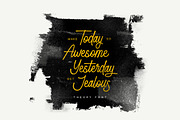 Theory Font, a Script Font by vuuuds (Thumbnail 2 of 6)